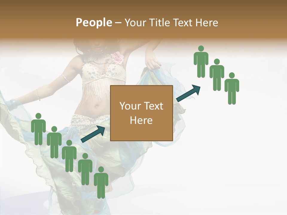 Human Finger Elder PowerPoint Template