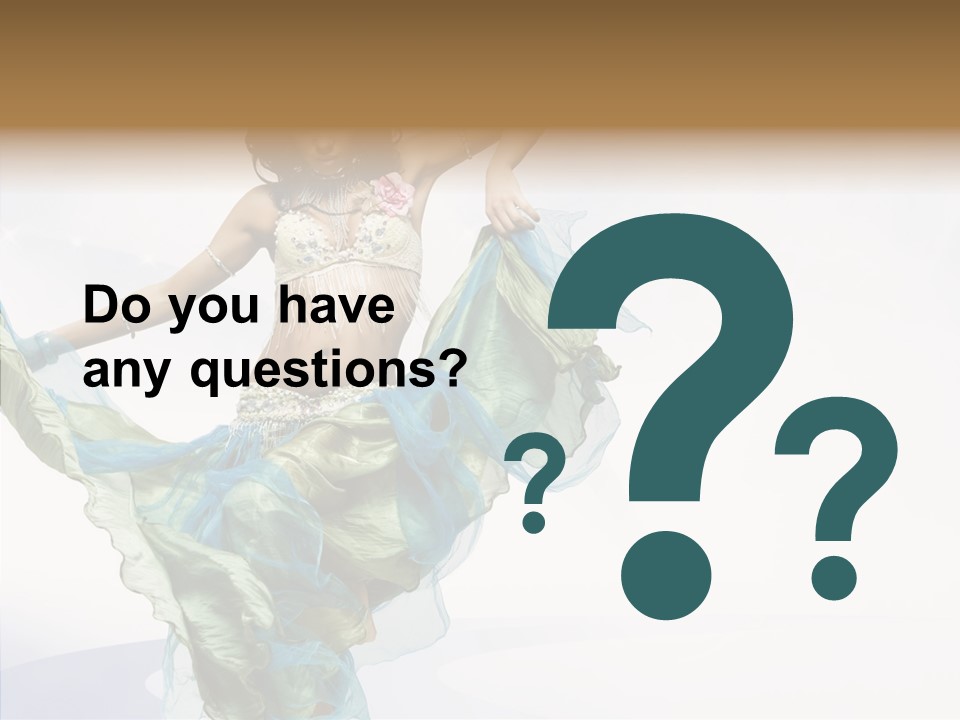 Human Finger Elder PowerPoint Template