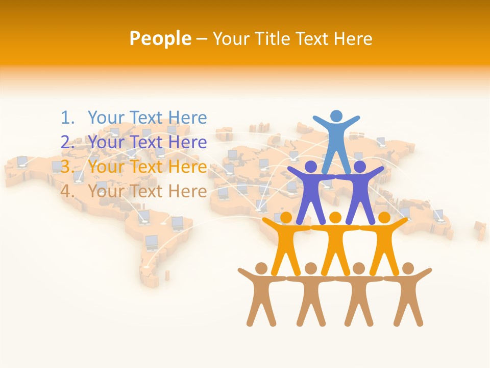 White Young Human PowerPoint Template