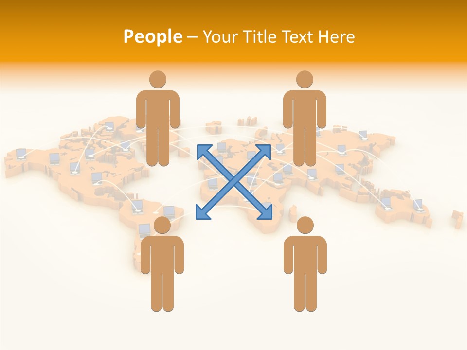 White Young Human PowerPoint Template