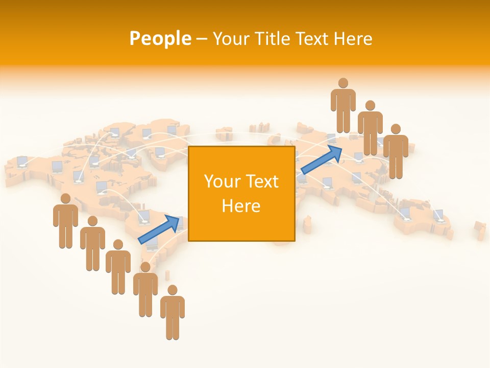 White Young Human PowerPoint Template