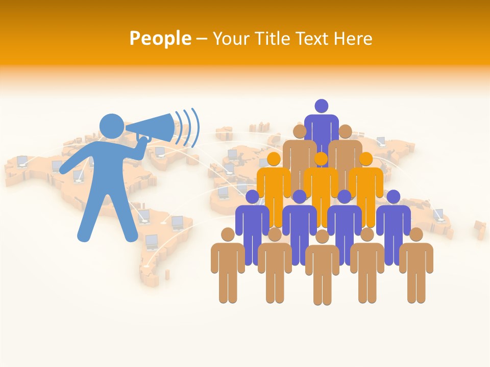 White Young Human PowerPoint Template