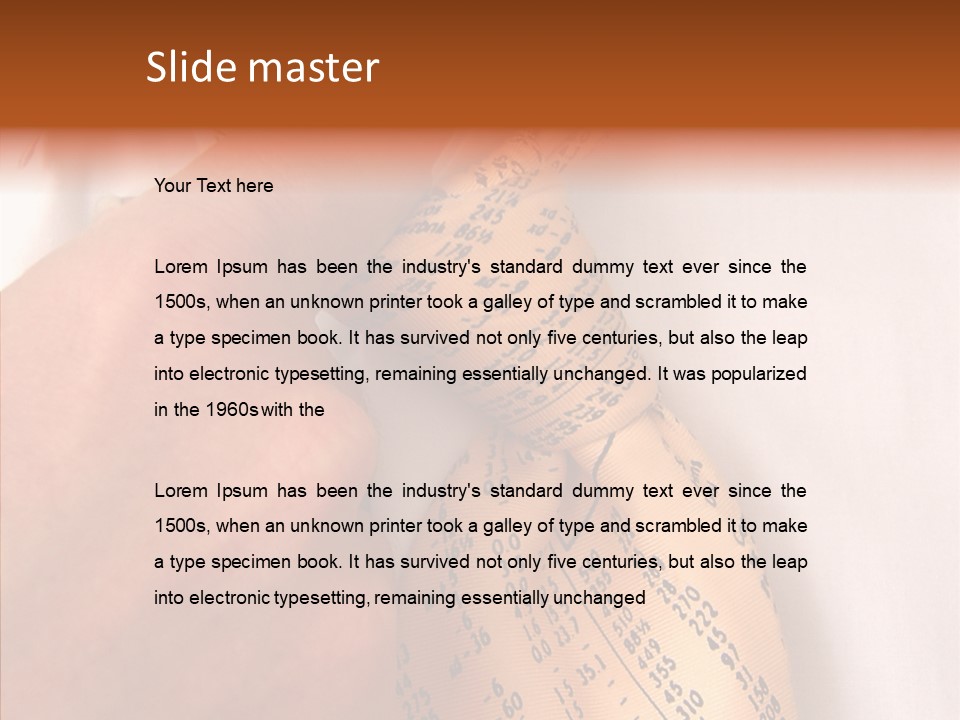 Care Old Senior PowerPoint Template