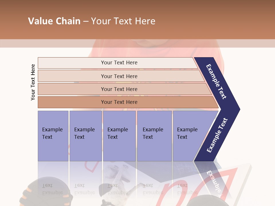 Helping Hand Women Hold PowerPoint Template