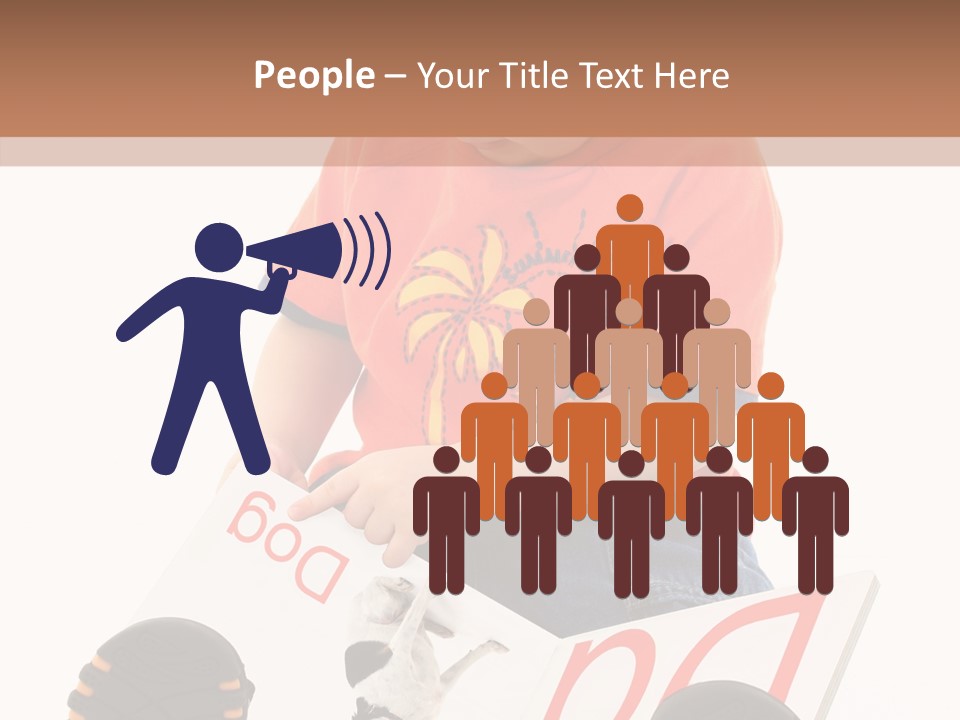 Helping Hand Women Hold PowerPoint Template