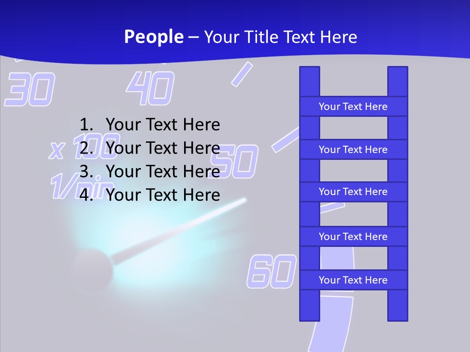 Helping Hand Grandmother Assist PowerPoint Template