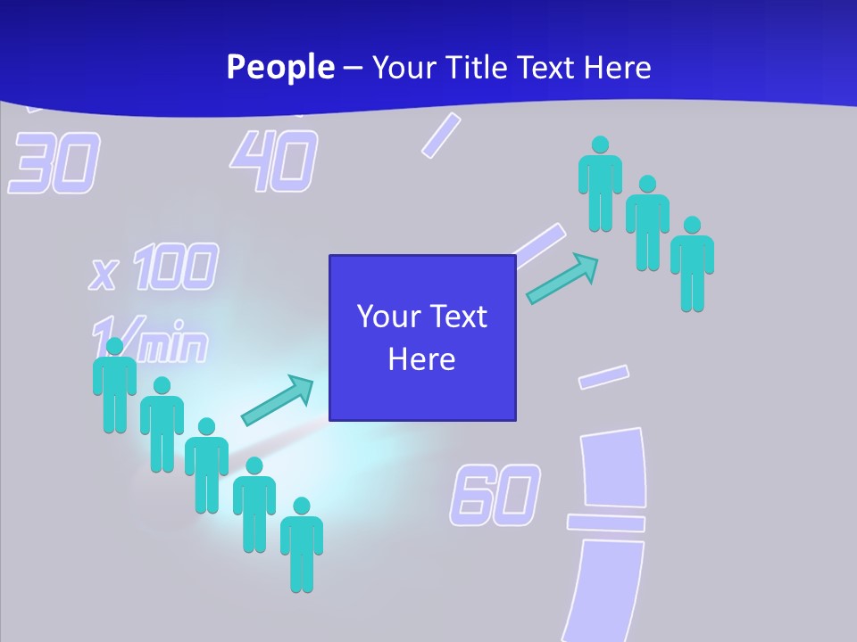 Helping Hand Grandmother Assist PowerPoint Template