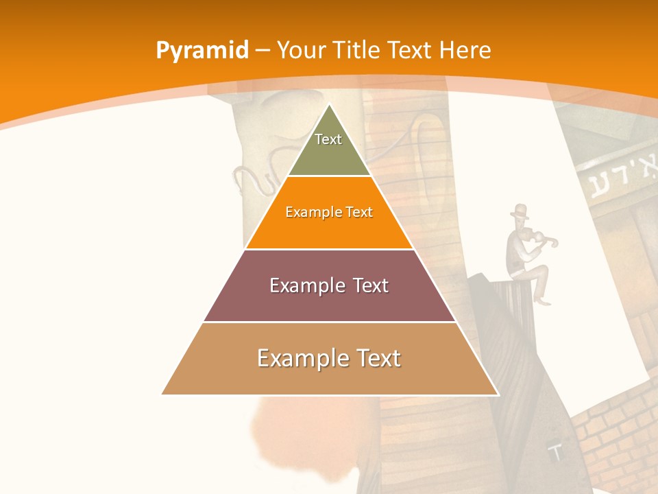 White Grandmother Hold PowerPoint Template