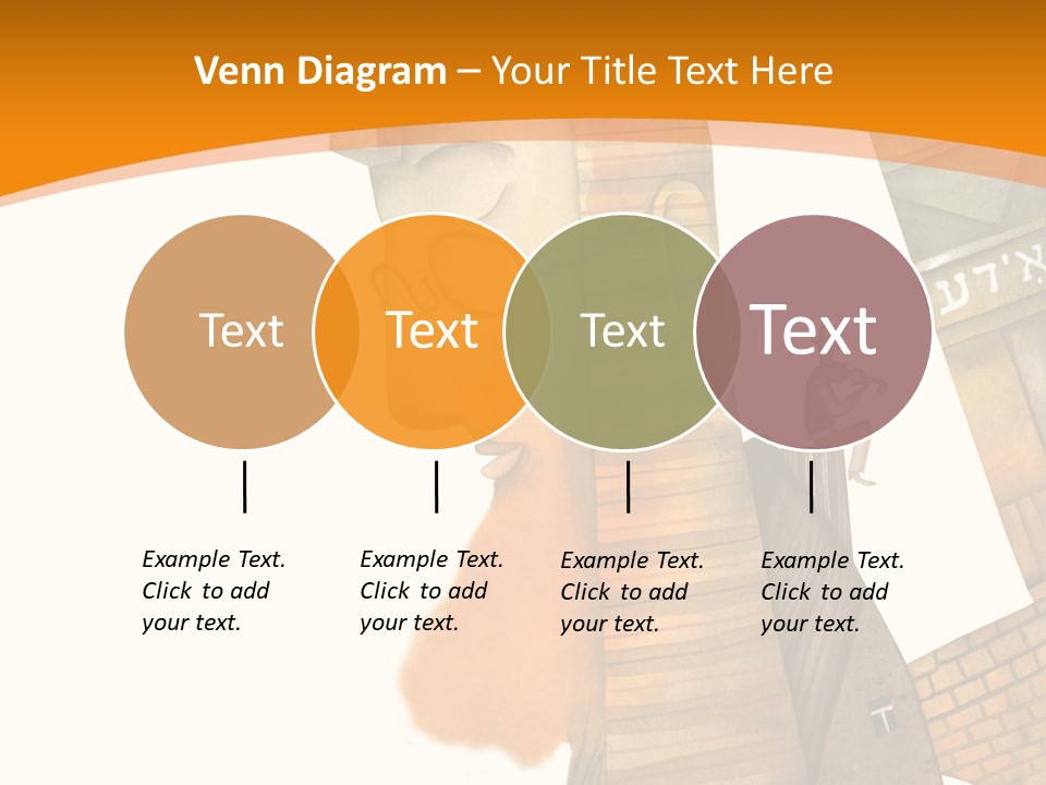 White Grandmother Hold PowerPoint Template