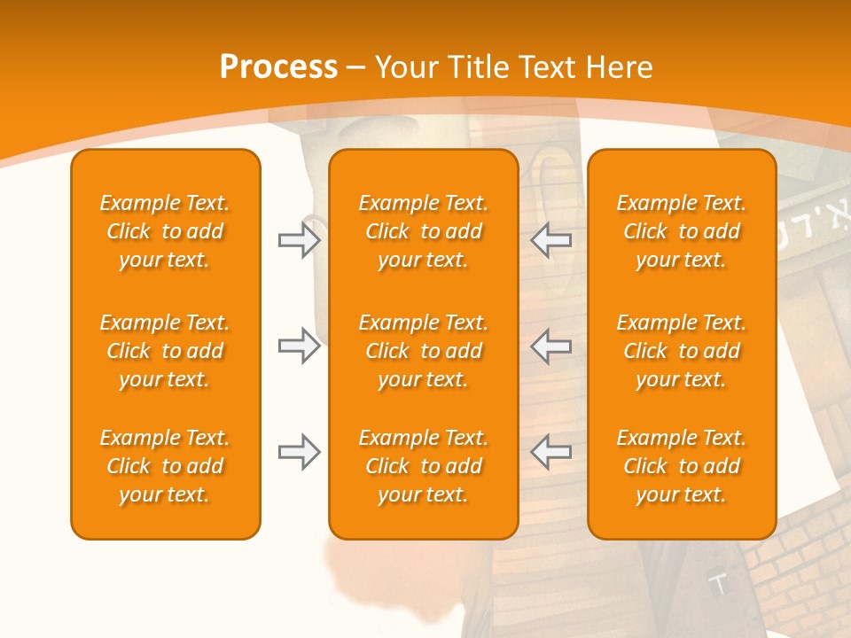 White Grandmother Hold PowerPoint Template