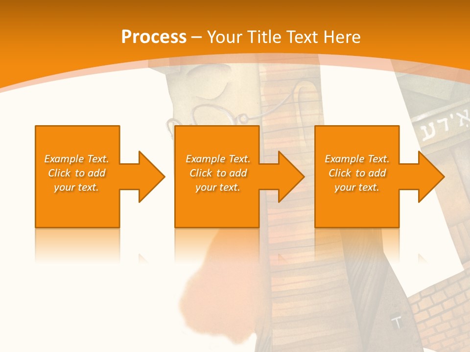 White Grandmother Hold PowerPoint Template