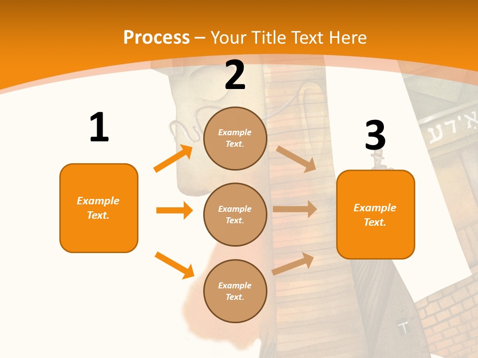White Grandmother Hold PowerPoint Template