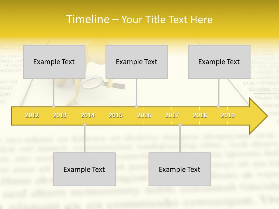 Elderly Holding Hands Two PowerPoint Template