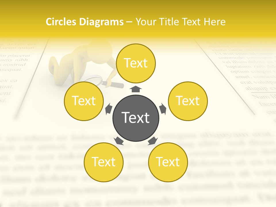 Elderly Holding Hands Two PowerPoint Template