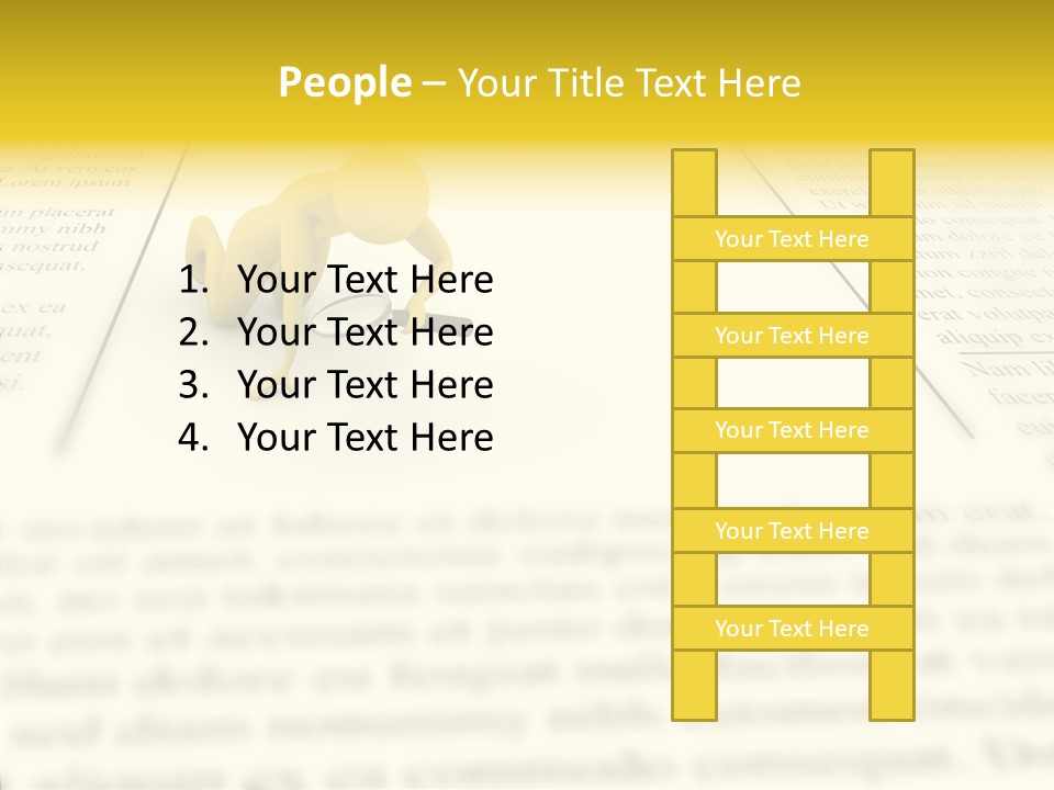 Elderly Holding Hands Two PowerPoint Template