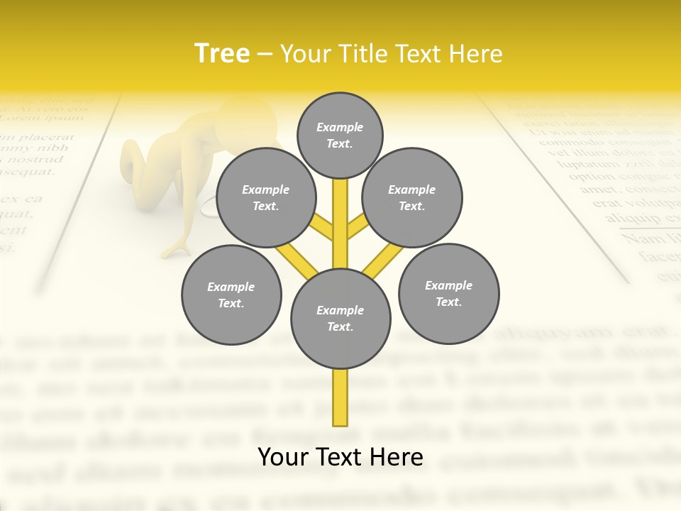 Elderly Holding Hands Two PowerPoint Template