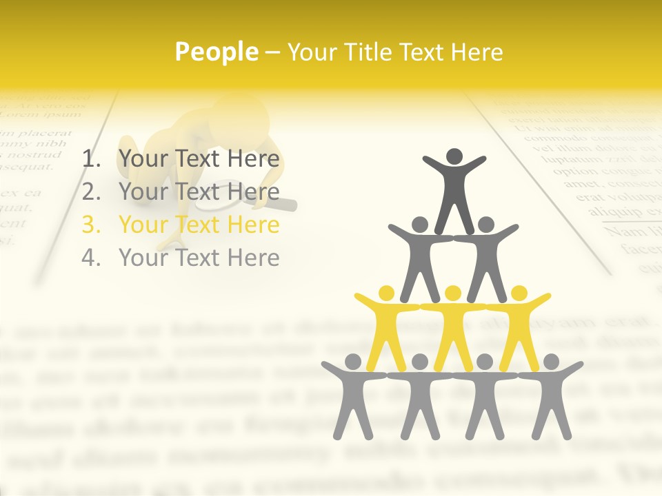 Elderly Holding Hands Two PowerPoint Template