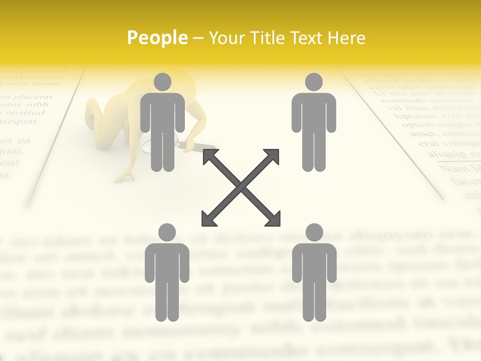 Elderly Holding Hands Two PowerPoint Template