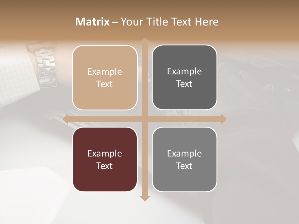 Female Hold Two PowerPoint Template