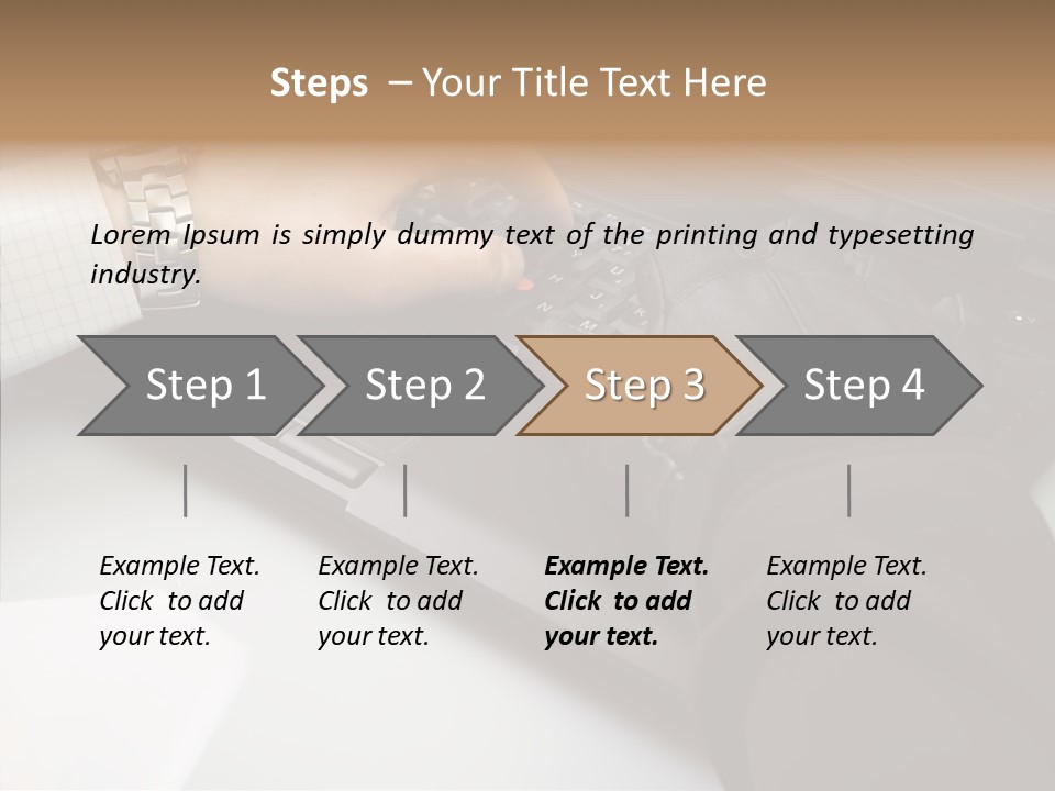 Female Hold Two PowerPoint Template