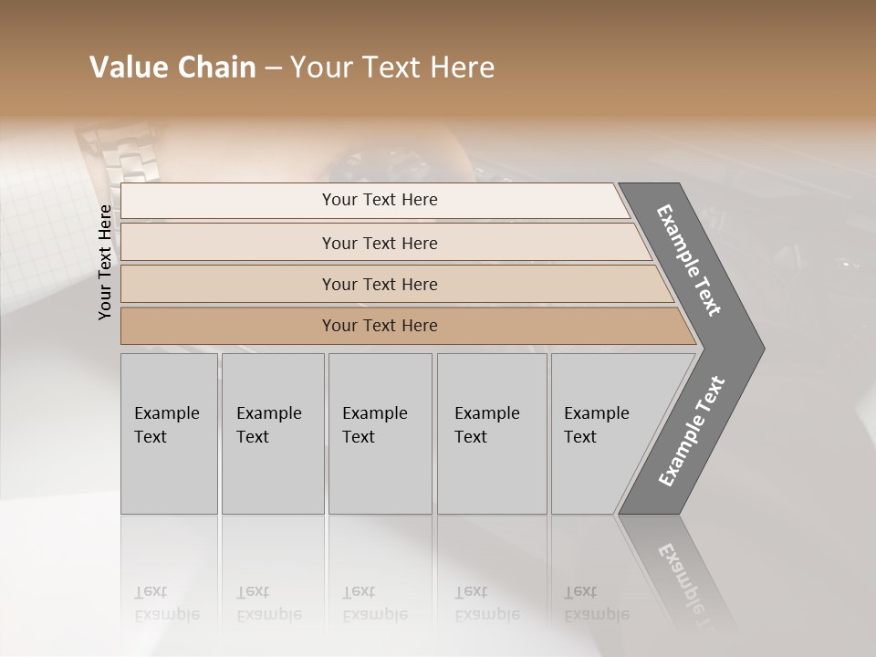Female Hold Two PowerPoint Template