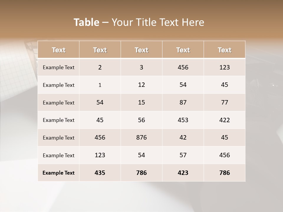 Female Hold Two PowerPoint Template