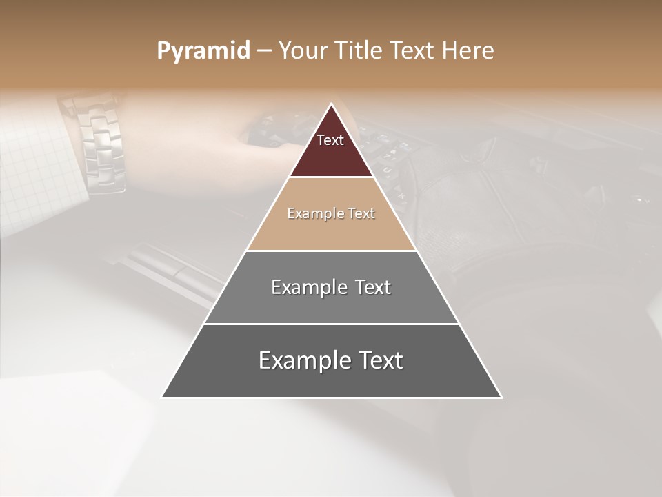 Female Hold Two PowerPoint Template