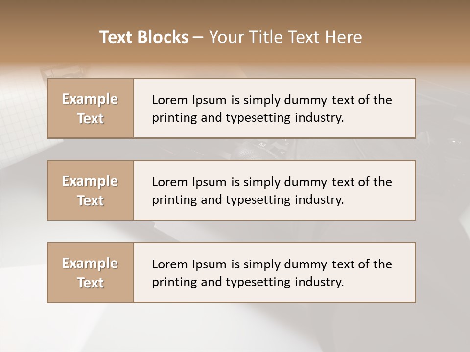 Female Hold Two PowerPoint Template