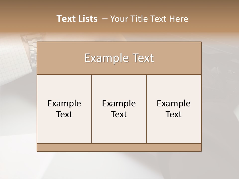 Female Hold Two PowerPoint Template