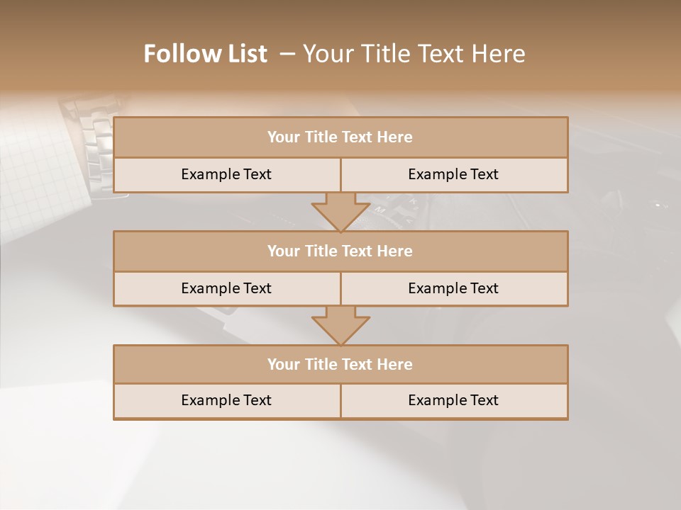 Female Hold Two PowerPoint Template