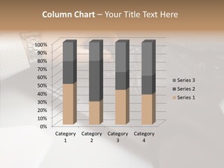 Female Hold Two PowerPoint Template