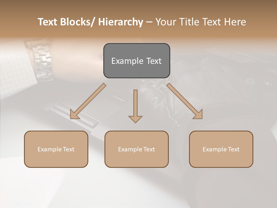Female Hold Two PowerPoint Template