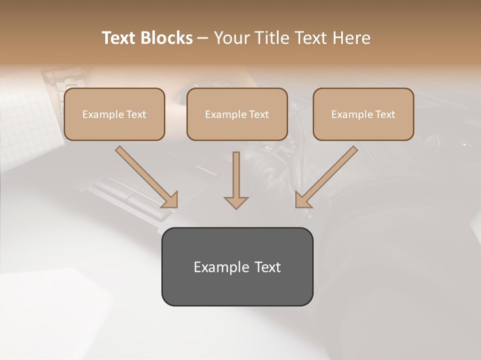 Female Hold Two PowerPoint Template