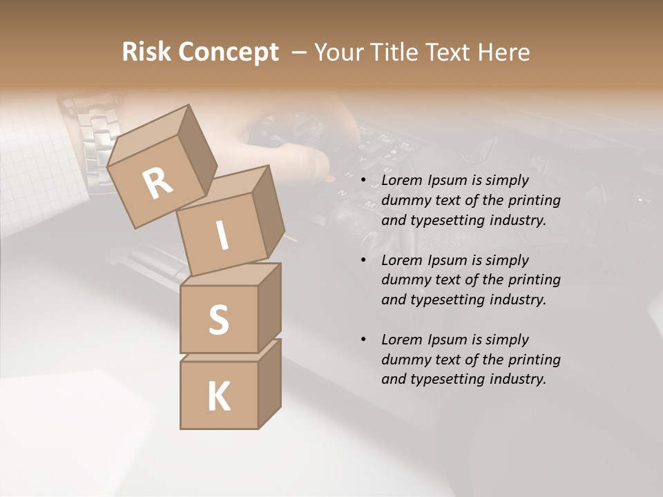 Female Hold Two PowerPoint Template