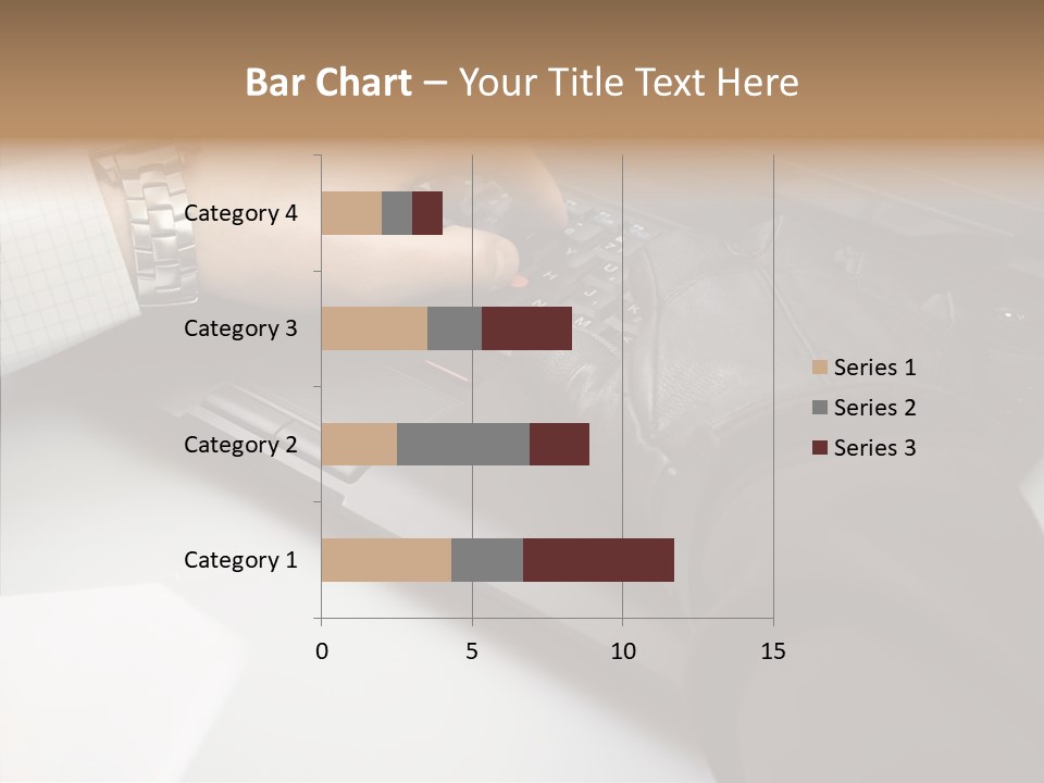 Female Hold Two PowerPoint Template