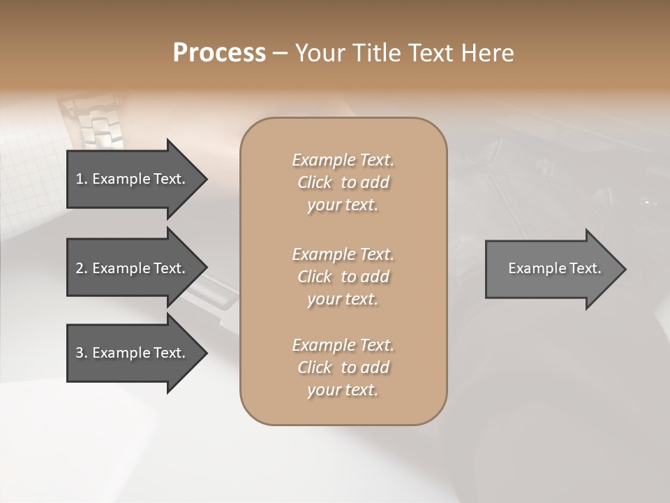 Female Hold Two PowerPoint Template