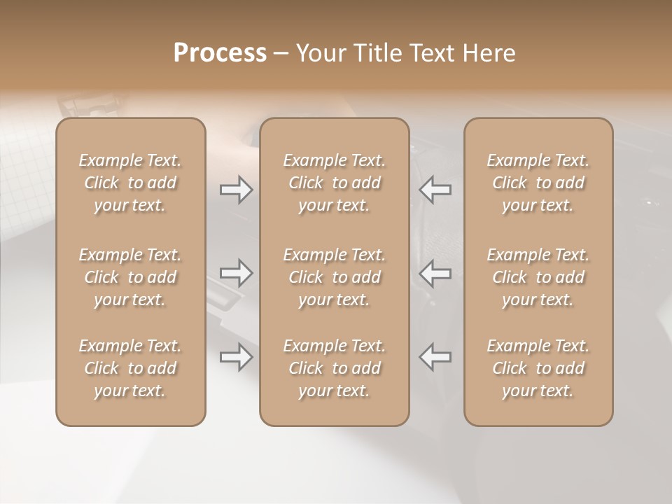 Female Hold Two PowerPoint Template