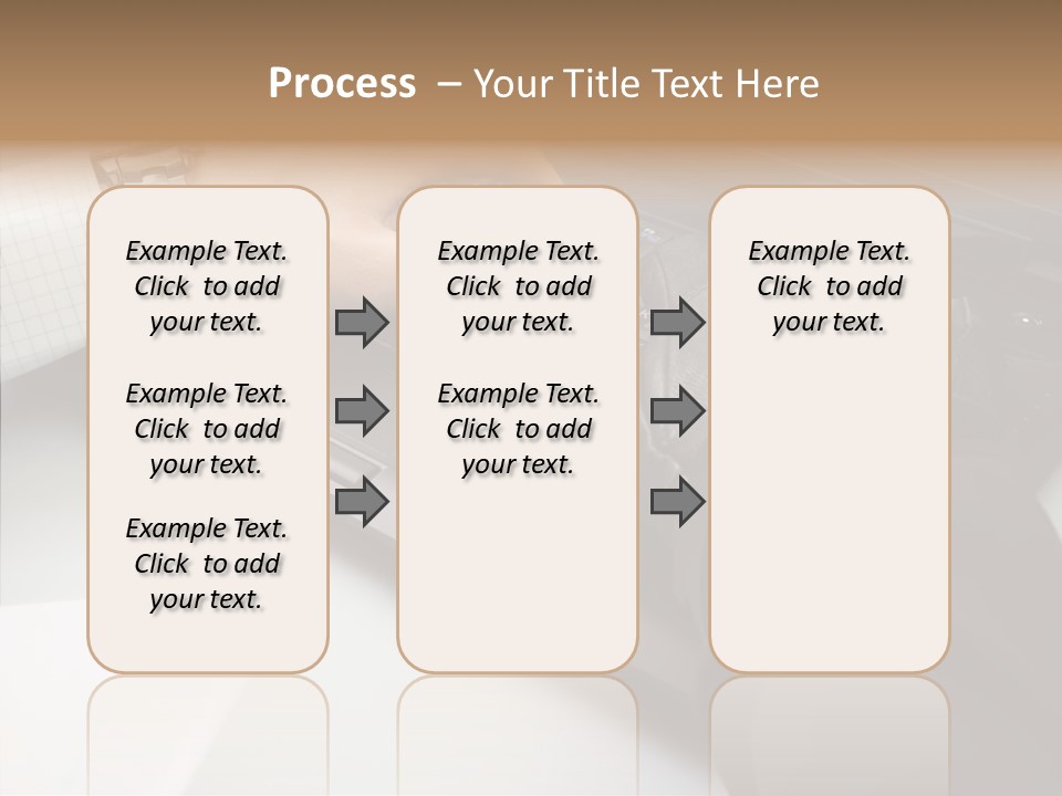 Female Hold Two PowerPoint Template