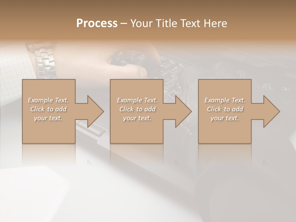 Female Hold Two PowerPoint Template