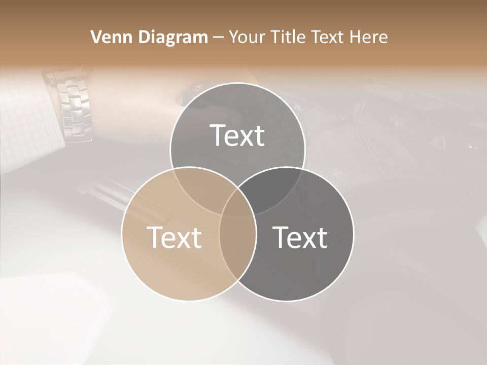 Female Hold Two PowerPoint Template