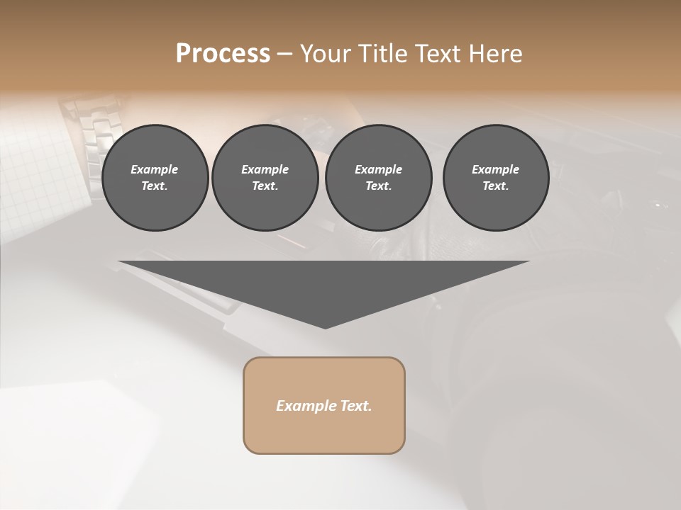 Female Hold Two PowerPoint Template