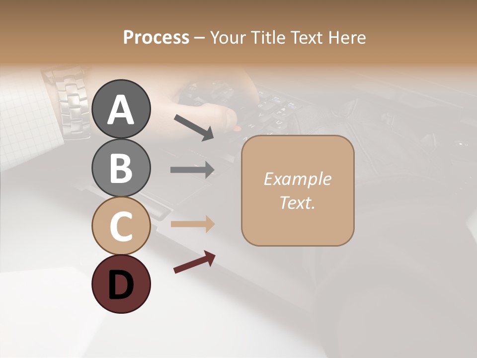 Female Hold Two PowerPoint Template