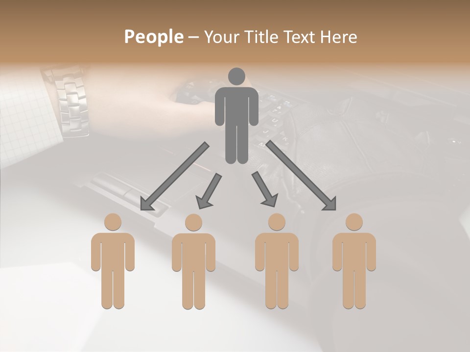 Female Hold Two PowerPoint Template