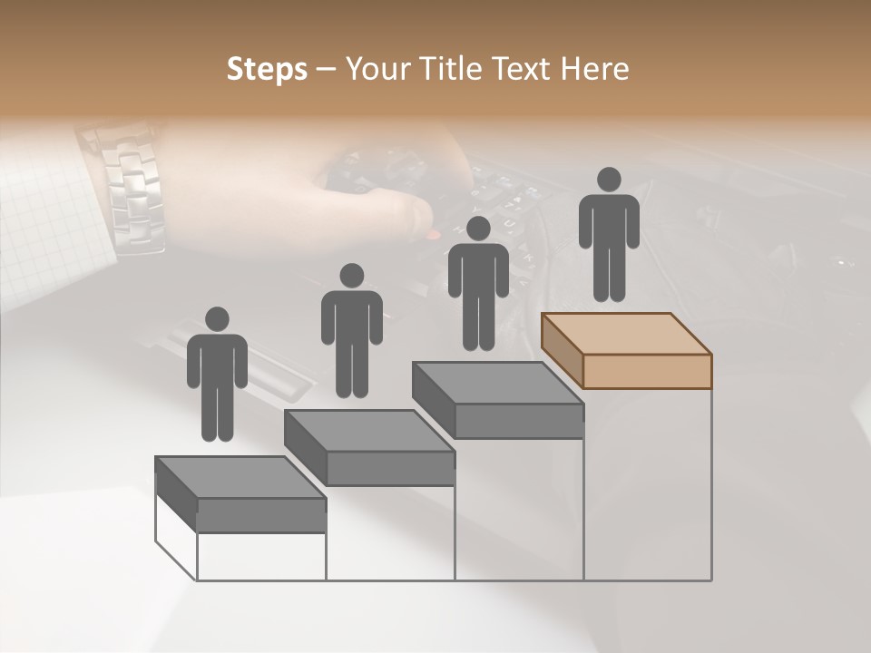 Female Hold Two PowerPoint Template