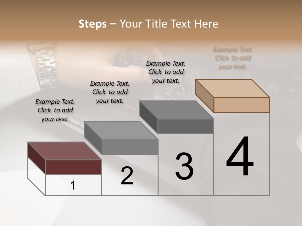 Female Hold Two PowerPoint Template
