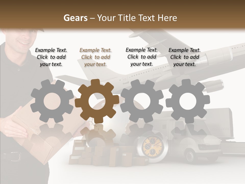 Female  Holding Hands PowerPoint Template