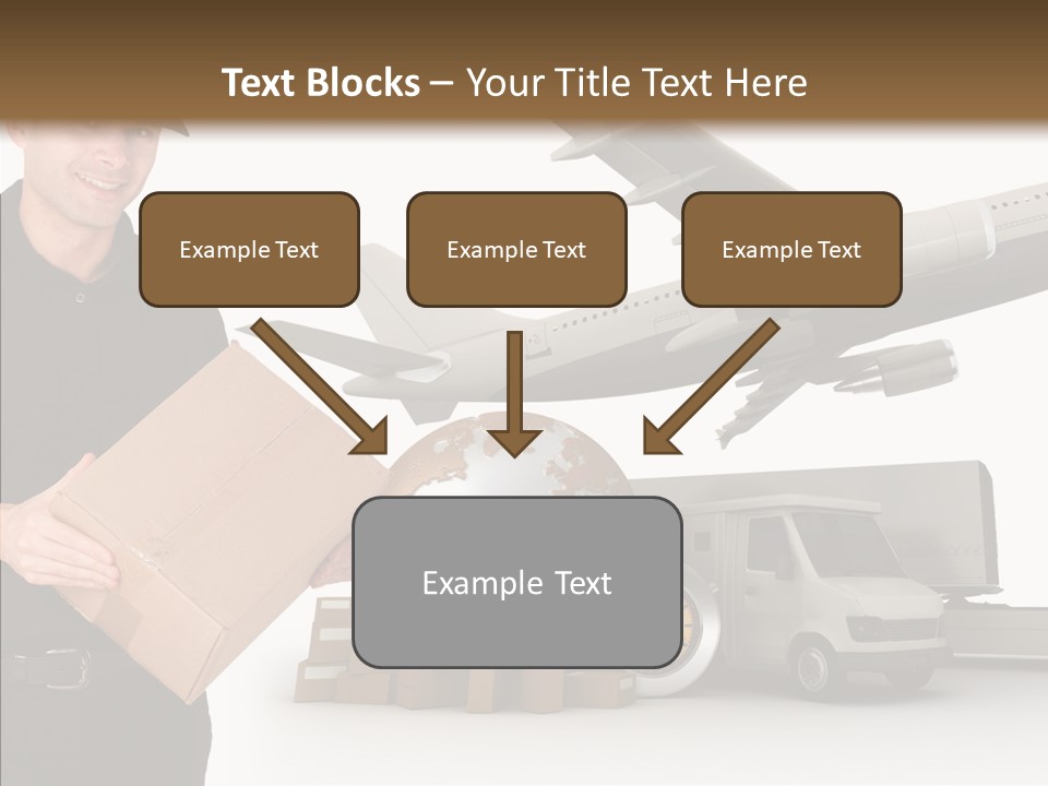 Female  Holding Hands PowerPoint Template