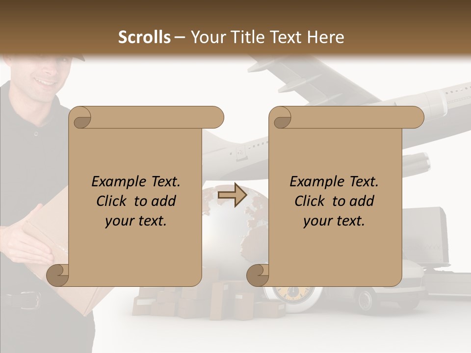 Female  Holding Hands PowerPoint Template
