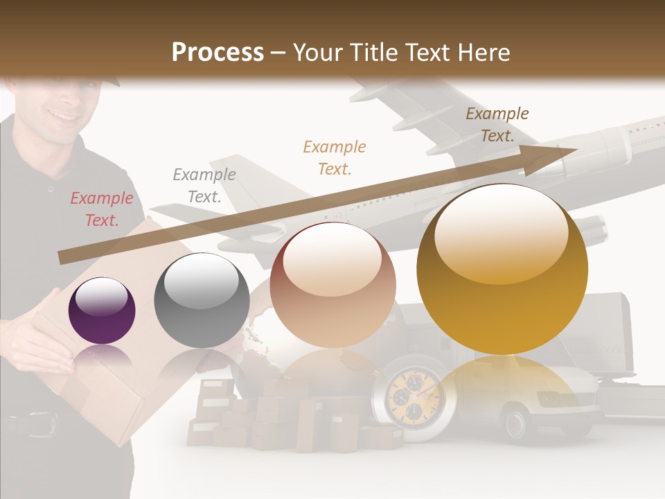 Female  Holding Hands PowerPoint Template