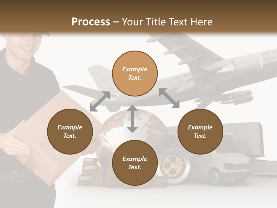 Female  Holding Hands PowerPoint Template